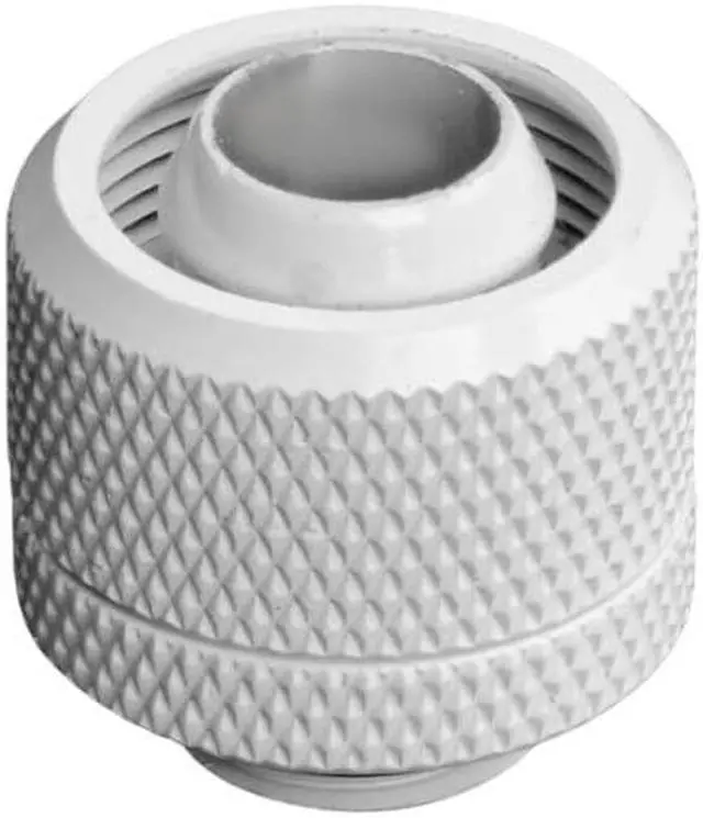Alt view image 4 of 5 - Dracaena 6 pack G1/4" thread to 3/8" ID, 5/8" OD Compression Fitting for Soft Tubing, Soft Tube Connectors for Computer Water Cooling System, White