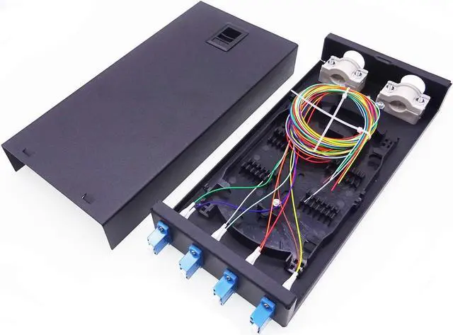 Main image of Etayson LC Wall Mount Distribution Box (LC/UPC 4 Ports 8 Cores)