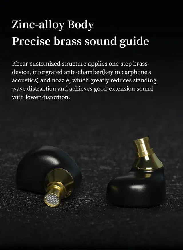 Alt view image 5 of 5 - keephifi KBEAR INK MK2 Wired Earphone in Ear Monitor Headphone with 8.8MM Strong Magnet Dynamic Unit,DLC Diaphragm HiFi IEM with 8-Core OFC Silver-Plated Cable