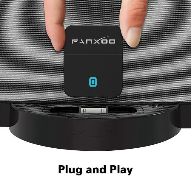 Alt view image 3 of 5 - Fanxoo DockPro 30 pin Bluetooth 5.0 Adapter for Bose Sounddock 30 pin to lightning Bluetooth Adapter Compatible for iPhone iPod Docking Station