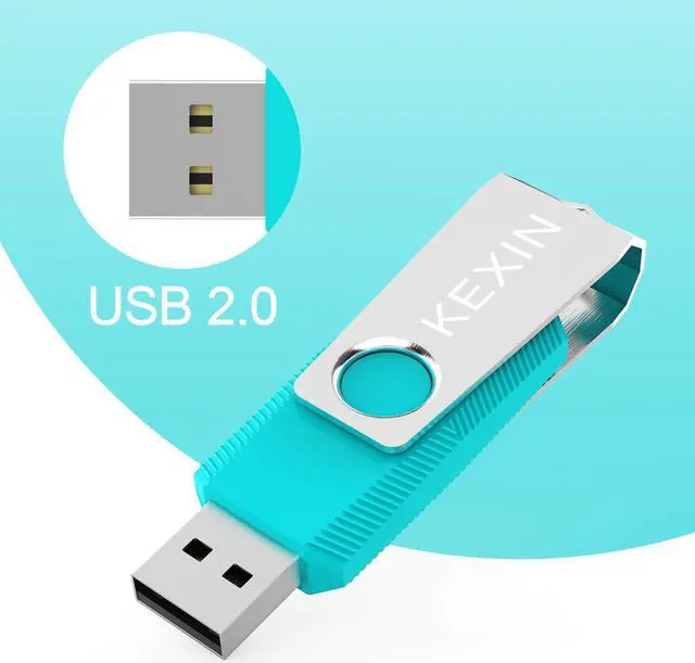 Alt view image 2 of 5 - KEXIN 128GB Flash Drive 3 Pack 128GB USB Flash Drive Thumb Drive Zip Drive USB 2.0 Memory Stick USB Drive with Keychain(128G 3-Pack)