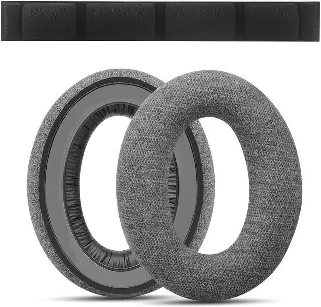 Main image of Replacement Earpads and Headband for Sennheiser HD650/HD600/HD660S/HD545/HD525/HD535 Headphones, Ear Pads Cushions Also Compatiable with Massdrop X HD6XX/HD58X and HD580/HD565 Jubilee Headphones