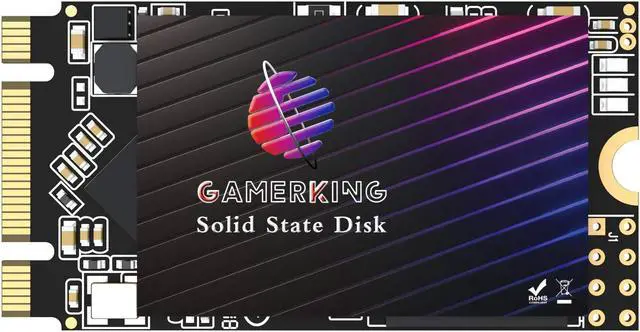 Gamerking SSD M.2 2242 256GB NGFF Internal Solid State Drive High Performance Hard Drive for Desktop Laptop SATA III 6Gb/s M2 SSD 240gb 250gb 256gb (256GB, M.2 2242)