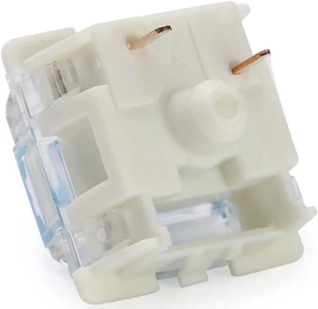 Alt view image 3 of 5 - Gateron G Blue Pro 3.0 Switches Pre-lubed 3pin RGB SMD Clicky for Gaming Mechanical Keyboard (72Pcs, Pro Blue 3.0)