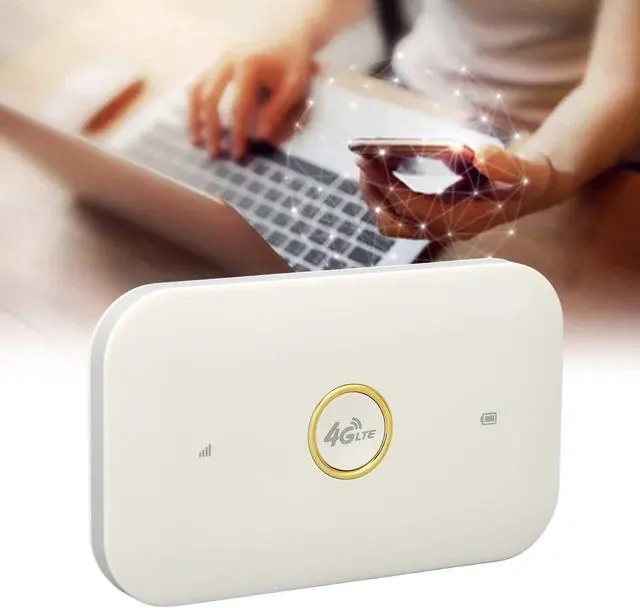 Alt view image 4 of 5 - Mobile Hotspot 4G LTE Router, 150Mbps LTE Travel Router Hotspot Mobile Router Connect Up to 12 Users for Remote Workers