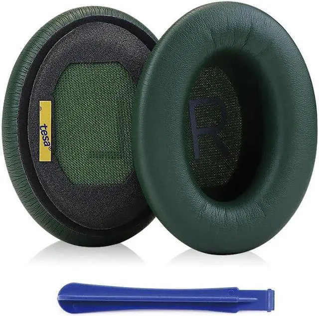 Main image of MOLGRIA QC45 Ear Pads Cushion, Replacement Protein Leather Earpads for Bose QuietComfort 45 QC45 Quiet Comfort SE Over-Ear Headphones(Army Green)