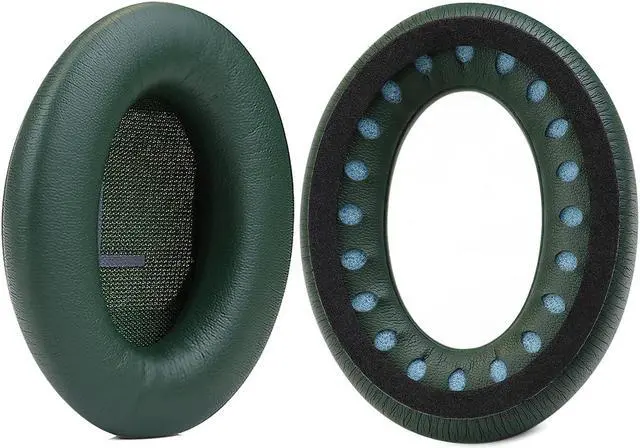Alt view image 5 of 5 - MOLGRIA QC45 Ear Pads Cushion, Replacement Protein Leather Earpads for Bose QuietComfort 45 QC45 Quiet Comfort SE Over-Ear Headphones(Army Green)