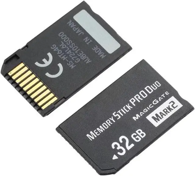 Alt view image 2 of 5 - Original 32GB Memory Stick Pro Duo Mark2 -Compatible with PSP 1000 2000 3000 and Camera Accessories Storage Card - High Speed