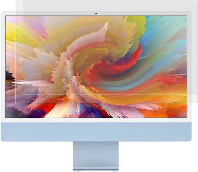 Main image of 2 Pack Anti Glare Screen Protector for 24" Apple 2023/2021 iMac All-in-One Desktop Computer with M3/M1 chip, Reduce Glare Reflection and Eyes Strain, iMac 24 Matte Screen Protector, Anti Fingerprint