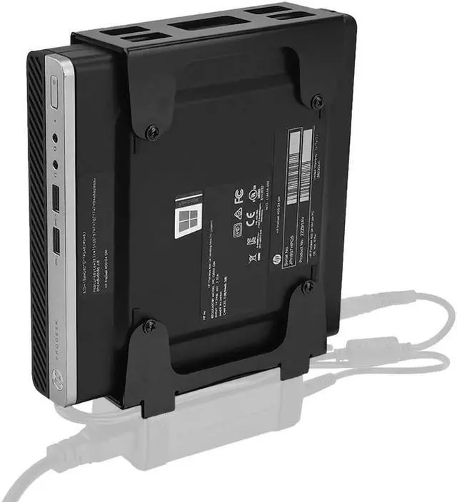 Main image of IFCASE Metal Vesa Mount Compatible with HP 805/800/705 EliteDesk Mini, 600/405/400 ProDesk Mini, 260 Desktop Mini for VESA Adapter/Monitor Arm/Under Desk/Wall Mount (Black)