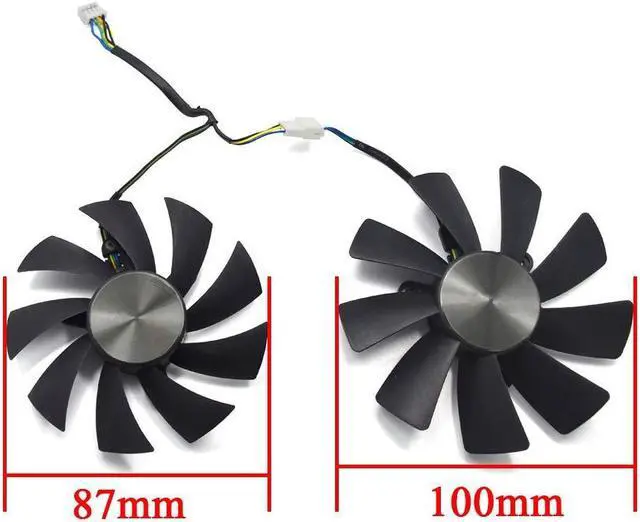 Alt view image 3 of 5 - inRobert GAA8S2U GA91S2H Video Card Fan Replacement for Zotac GTX 1070 Ti Mini,GTX 1080 Ti Mini Graphic Card (Fan-AB)
