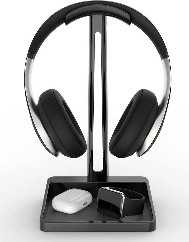 Main image of TotalMount Headphone Stand - Premium Headphone Storage and Protection (Tall Headset Stand)