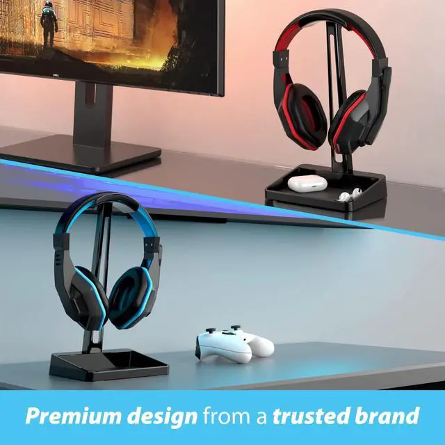 Alt view image 4 of 5 - TotalMount Headphone Stand - Premium Headphone Storage and Protection (Tall Headset Stand)