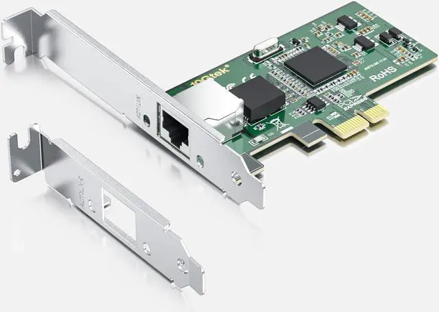 Alt view image 2 of 5 - ipolex 1.25G Gigabit Ethernet PCI Express Network Card(NIC), with Intel 82573 Controller, Single RJ-45 Port, Support Windows Server/Freebsd/VMware/SLSE