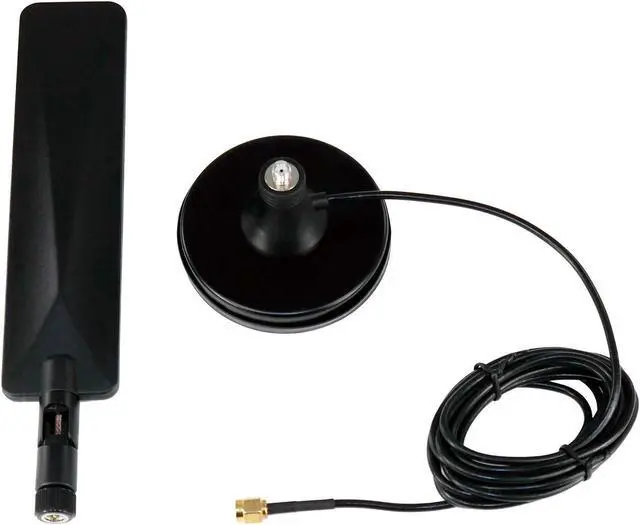 Alt view image 2 of 5 - Proxicast 4G/LTE Universal Wide Band 5 dBi Omni-Directional Paddle Antenna + SMA Magnetic Base for Cisco, Cradlepoint, Digi, MoFi, Pepwave, Sierra Wireless and Many Others (ANT-120-007-MAG)