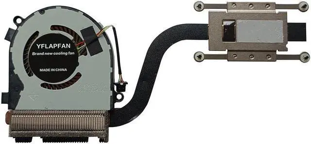 Main image of PYDDIN YFLAPFAN New CPU Cooling Fan with Heatsink Intended for Dell Latitude 13 3300 3310 Series Laptop 09J90W 0NF9P3 023.100E4 460.0FN01 P95G DC5V