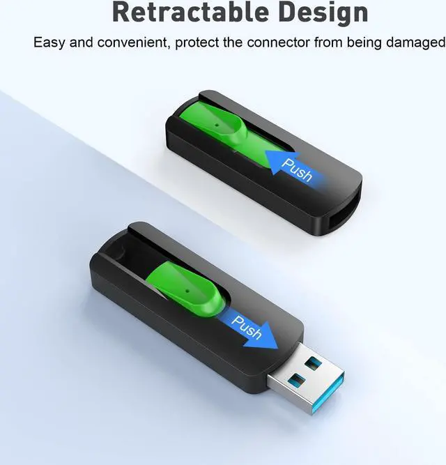 Alt view image 3 of 5 - RAOYI 5 Pack 32GB USB 3.0 Flash Drive, High Speed Memory Stick Thumb Drives Jump Drive Pen Drive for PC Laptop Desktop- 32G Multipack