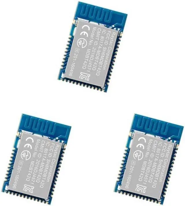 Main image of MDBT42Q-P512KV2 Nordic nRF52832 Solution Chip ANT 32 GPIO Bluetooth Module BT5.2 FCC IC CE Telec KC SRRC (3pcs Pak)