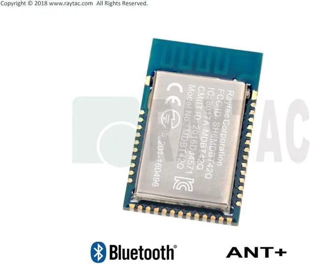 Alt view image 2 of 4 - MDBT42Q-P512KV2 Nordic nRF52832 Solution Chip ANT 32 GPIO Bluetooth Module BT5.2 FCC IC CE Telec KC SRRC (3pcs Pak)