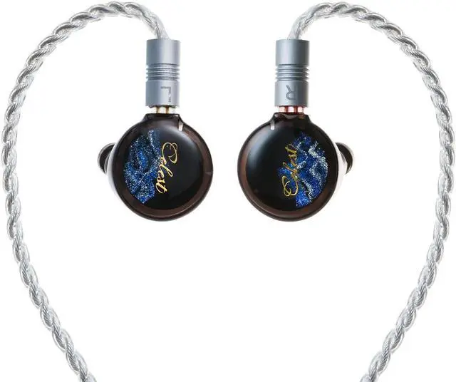 Main image of HiFiGo Kinera Celest Pandamon 2.0 10mm Square Planar Driver in-Ear Monitor, 2.0 SPD IEMs in-Ear Earphone with All-New Looks (Blue 4.4mm)