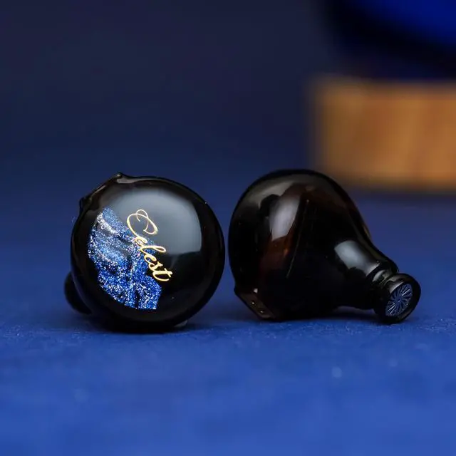 Alt view image 5 of 5 - HiFiGo Kinera Celest Pandamon 2.0 10mm Square Planar Driver in-Ear Monitor, 2.0 SPD IEMs in-Ear Earphone with All-New Looks (Blue 4.4mm)