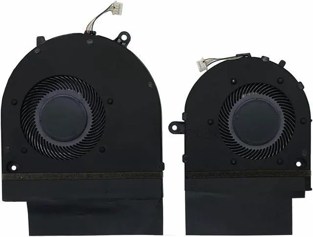 Alt view image 2 of 5 - LANDALANYA Replacement New Laptop CPU and GPU Cooling Fan for HP Envy 17M-CG 17M-CG0013DX 17M-CG1013DX TPN-C146 Series L87962-001 L87961-001 EG50040S1-1C210-S9A EG50040S1-1C220-S9A DC5V 2.25W Fan