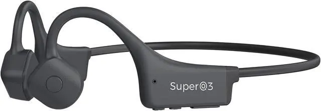 Main image of MASTJUST Waterproof Bone Conduction Headphones Bluetooth Open Ear Headphones Wireless Sports Headset Sweatproof Earphones with Mic Induction Conducting Headphones for Running Workout Gym