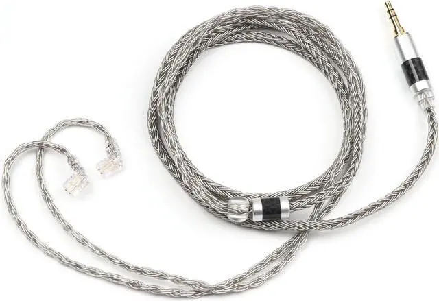 Alt view image 5 of 5 - Linsoul KZ ZS10 PRO 2 1DD+4BA in Ear Monitor IEM(Black, with Mic) + Tripowin Zonie 16 Core Silver Plated IEM Cable(Recessed 2pin, 3.5mm, Grey)