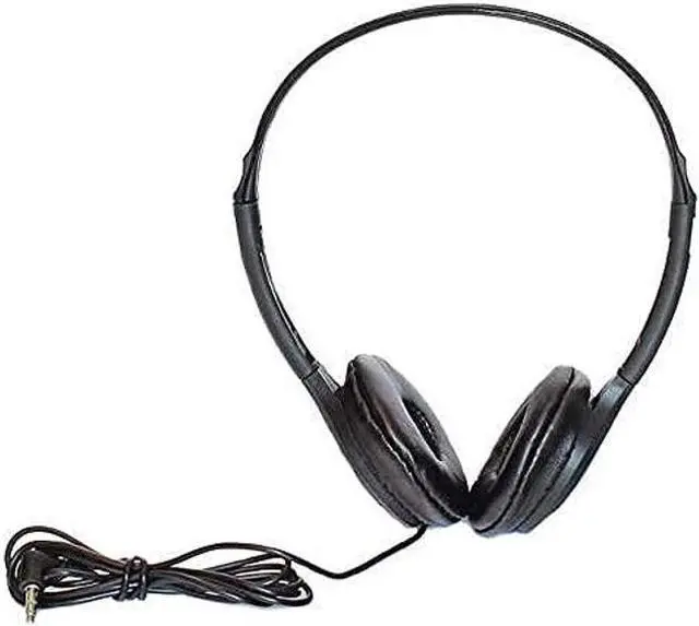 Alt view image 5 of 5 - Soundnetic SN-313 50 Pack Classroom Over The Head Stereo Low Cost Headphones with Leatherette Earpads