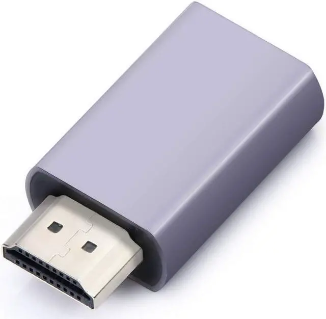 Alt view image 4 of 5 - Malarpon Hdmi Edid Emulator Passthrough 3rd Generrtion Aluminum fit Headlesskeep The EDID of The Monitor Active Switches and Extenders 1920x1200@59Hz 2P