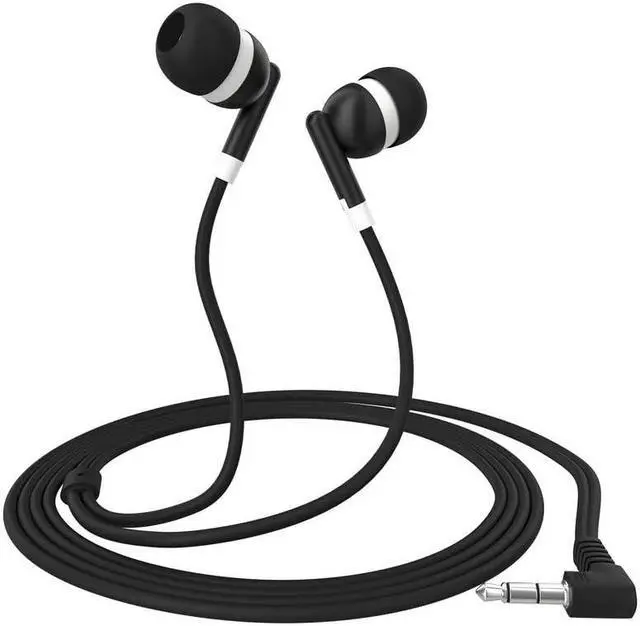 Alt view image 4 of 5 - Maeline Bulk Earbuds 30 Pack Kids Stereo Headphones for School Classroom, Library, Travel, Gym, Hospital, Museums 3.5mm Jack, Tangle-Free Wired Earphones for MP3 Player, Phones, Computers, Laptops