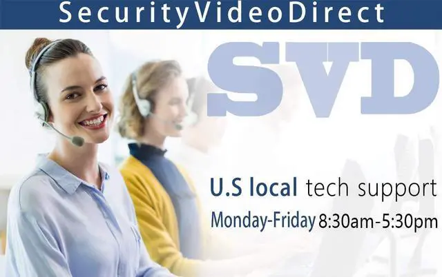 Alt view image 5 of 5 - SECURITYVIDEODIRECT SVD, HD-TVI 1080P Full HD, 4 in 1 all compatible (CVBS/TVI/AHD/CVI) Video output, 2.8-12mm Vari-Focal Turret Security Camera, Night Vision, Indoor/Outdoor, Black