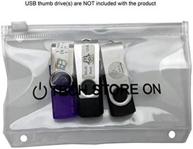 Alt view image 5 of 5 - Waterproof Durable Thumb Flash USB Drive or SD, microSD Cards Zipper Zip Lock Storage Case for 3-Ring or Similar Configuration Ring Binders - Transparent Vinyl - 10 Pack