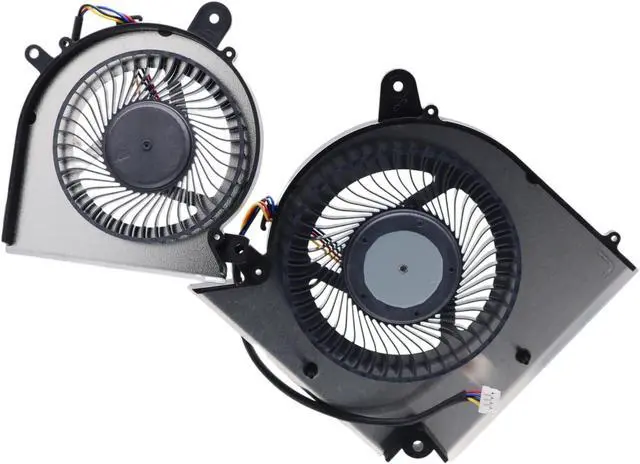 Alt view image 3 of 5 - Deal4GO CPU & GPU Graphics Cooling Fan Replacement for MSI GF66 GL66 GF76 GL76 WF76 MS-1541 MS-1583 MS-1584 MS-17L1 MS-17L4, Black, PABD08008SH