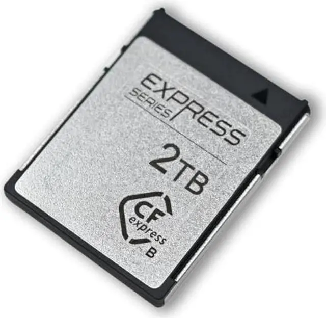 Alt view image 2 of 5 - Novachips 2TB CFexpress Type B Memory Card Express Series - up to 8K RAW - Nikon Z6/Z8/Z9, BMD PYXIS 6K, RED V Raptor XL, other cameras (NN765C02T0TX9)