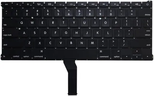 Alt view image 3 of 5 - Padarsey Replacement Backlight Backlit Keyboard with 80 pce screws Compatible for Macbook Air 13-Inch A1369 A1466 MC965LL MC966LL EMC 2559 MD231LL/A MD760LL/A Series 2011 2012 2013 2014 2015