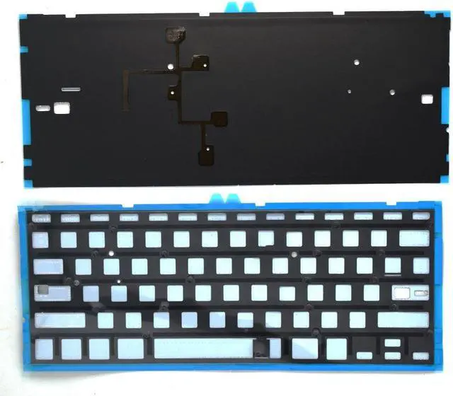 Alt view image 4 of 5 - Padarsey Replacement Backlight Backlit Keyboard with 80 pce screws Compatible for Macbook Air 13-Inch A1369 A1466 MC965LL MC966LL EMC 2559 MD231LL/A MD760LL/A Series 2011 2012 2013 2014 2015