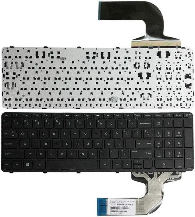Alt view image 2 of 4 - Yesvoo US Keyboard for HP Pavilion 15-E 15-N 15-D 15-G 15-R 15-A 15-S 15-H 15-F TPN-Q118,TPN-F113, 250 G3, 255 G3, 250 G2, 255 G2 Series, PN: 776778-001 749658-001 708168 719853-001, Black