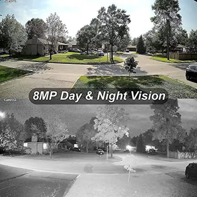 Alt view image 4 of 5 - 4K 8MP 180deg Panoramic Ultra Wide Viewing Angle Fisheye Eyeball Dome TVI CVI AHD Analog 4 in 1 CCTV Security Camera, 30ft IR Night Vision, Outdoor, Full Metal Housing, ONLY Compatible with 8MP DVR