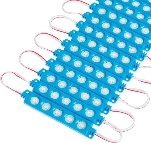 Alt view image 2 of 5 - Blue LED Module DC12V 1.2 W with Power Supply 300W