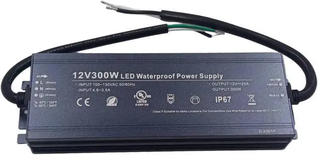 Alt view image 5 of 5 - Blue LED Module DC12V 1.2 W with Power Supply 300W