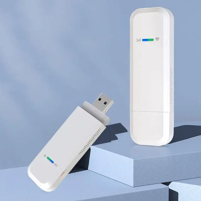 Alt view image 5 of 5 - Yoidesu Unlocked Mini 4G Dongle USB LTE Ufi Mobile Data Router Network Card Hotspot Modem with Sim Card Slot, Supports 10 Devices