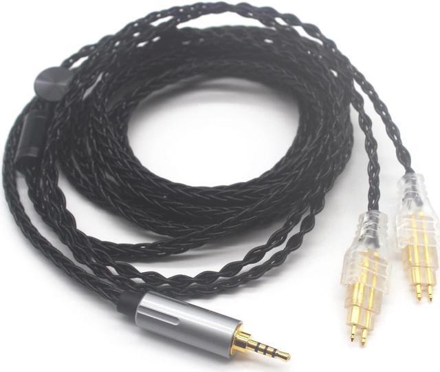 Alt view image 2 of 5 - Youkamoo 2.5mm Balanced Replacement Upgrade Cable Compatible for Sennheiser HD580 HD600 HD650 HD660S HD58X HD6XX Headphones Upgrade Cable (10 ft (3 m))