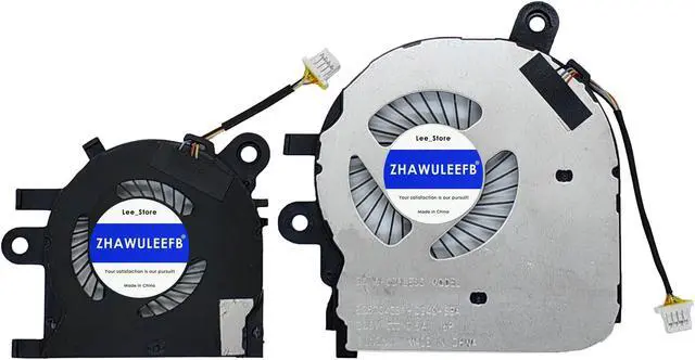 Main image of ZHAWULEEFB Replacement New Laptop CPU GPU Cooling Fan for HP EliteBook Folio 940 G1 940G1 1040 G1 1040G1 Series 739561-001 KDB0505HC-DC35 KDB0505HC-DC34 EG50040S1-C250-S9A Fan