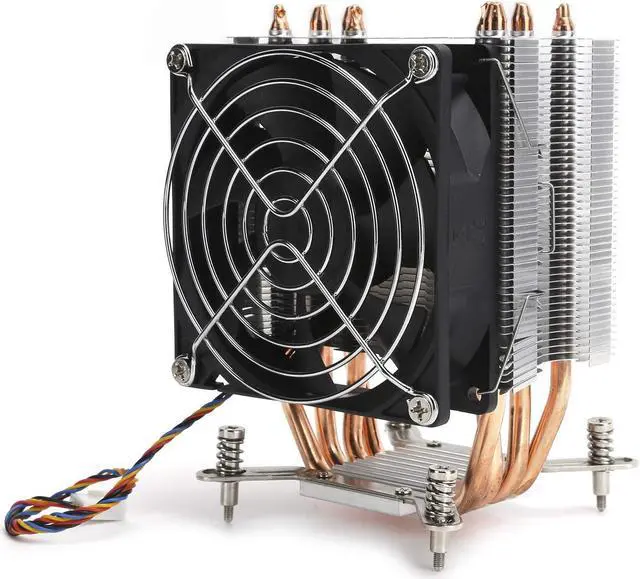 Alt view image 4 of 5 - Computer Accessory Heat Sink Cooling Fan CPU Cooler for LGA2011 1366 1150 1151 1155 1156 Computer Supplies