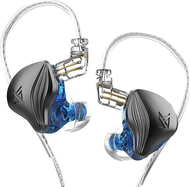 Main image of KZ ZEX Earbuds 1 electrostatic + 1 Dynamic Earphone in Ear Monitor Headphone with Detachable Cables Suitable for Audio Engineer, Musician (Graphite Color, Without Mic)