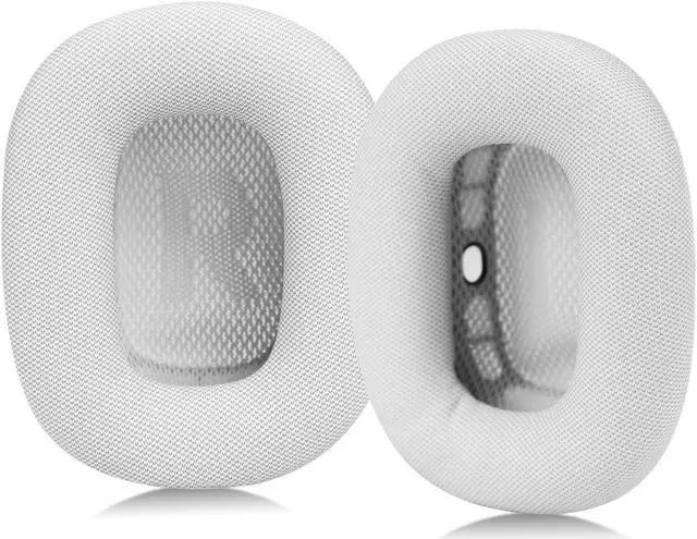 Main image of Sinowo Ear Cushions for Apple AirPods Max Headphones Replacement Leather Earpads Sweat Proof Ear Cups Cushion Easy to Install with Magnet, Protein Leather and Memory Foam(Silver)