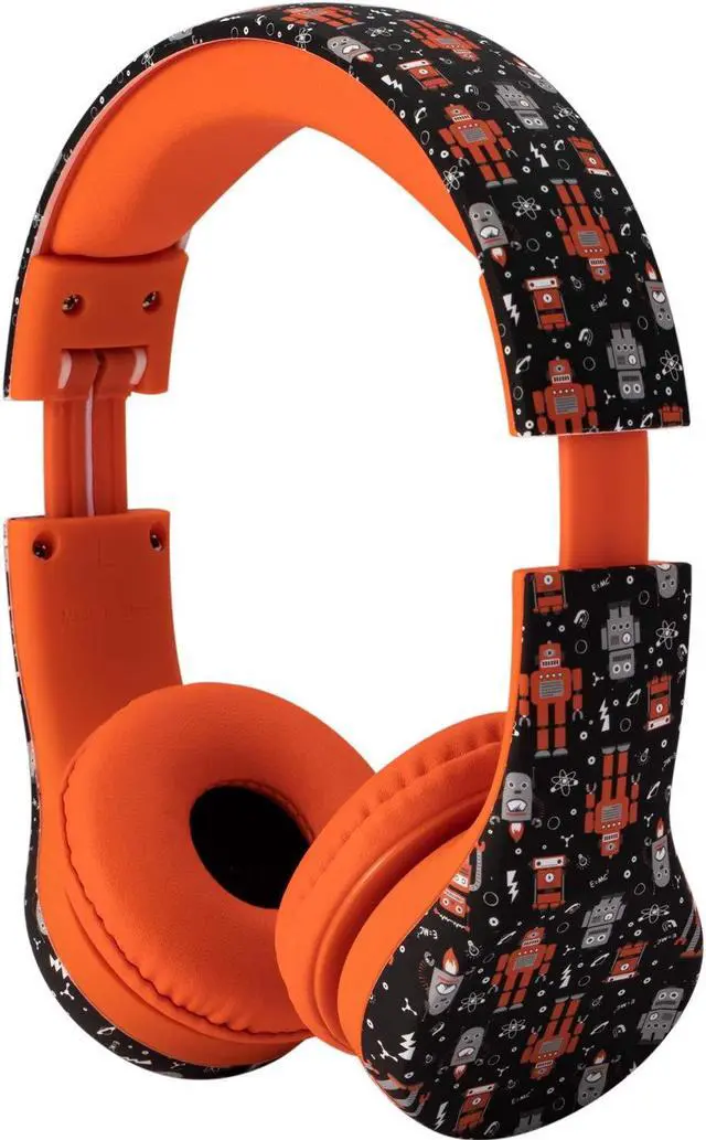 Alt view image 2 of 5 - Snug Play+ Kids Headphones with Volume Limiting for Toddlers (Boys/Girls) - Robots