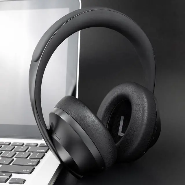 Alt view image 3 of 5 - SOULWIT Lambskin Replacement Earpads for Bose 700 (NC700) Wireless Headphones, Ear Pads Cushions with Softer Leather, High-Density Noise Cancelling Foam, Added Thickness - Black