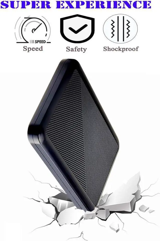 Alt view image 5 of 5 - Tianken 320GB Ultra Slim Portable External Hard Drive USB 3.1 TYPE C HDD Storage for PC, Mac, Laptop, PS4, Xbox one